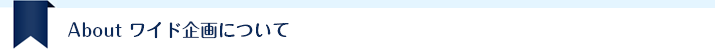 About ワイド企画について